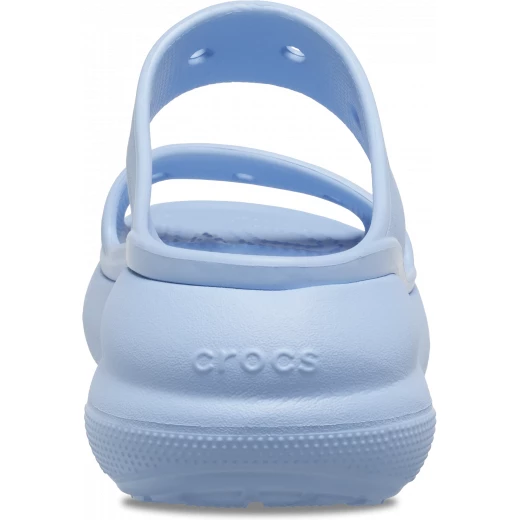 Crocs Women's Crush Sandals in Blue, Sizes 36 37. Featuring a Bold, Two Strap Design with Jibbitz Holes for Personalization, Delivering Comfort, Height, Attitude, and Style. - Crocs - Image 5