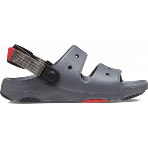 صنادل كروكس للأطفال لجميع التضاريس رمادي مقاس 28 29 أحذية خارجية خفيفة الوزن - كروكس - Image 14