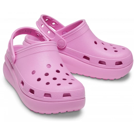 صنادل كروكس كيدز كلاسيك كلوج بينك فلاتفورم مع حزام خلفي قابل للتخصيص، مقاسات 37 38، مثالية لزينة الجيبتز، أناقة مرتفعة - كروكس - Image 20