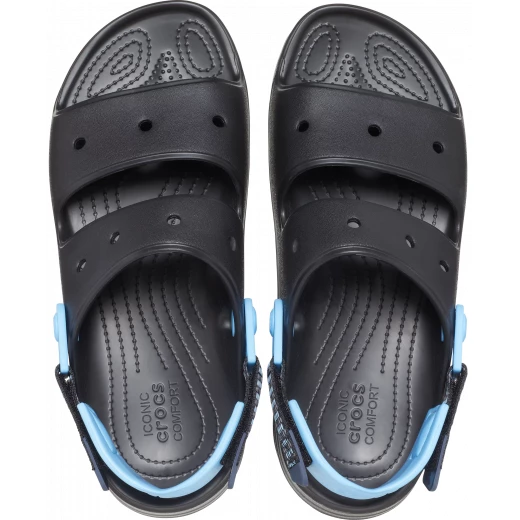 Crocs Unisex All Terrain Sandals Black 45 46 Adventure Ready - Crocs - Image 7