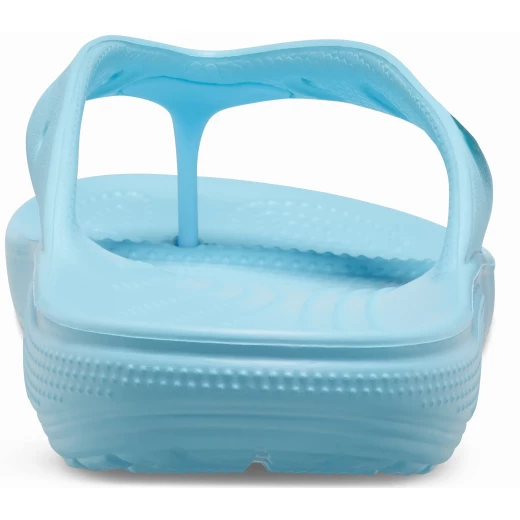 Crocs Unisex Classic Flip Sandals Blue 38 39 Lightweight Comfortable Versatile Original Design Featuring Six Holes for Jibbitz Charms Textured Heel Croslite Foam Construction - Crocs - Image 5