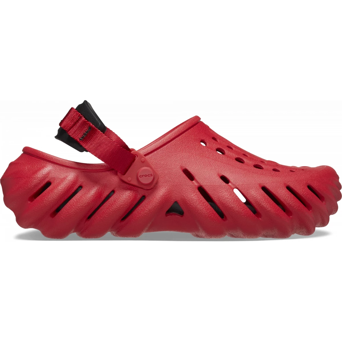 Crocs Lite Ride Red Color Crocs Unisex Echo Clog Red Comfortable Slip On Shoes for Streetwear 42 ...