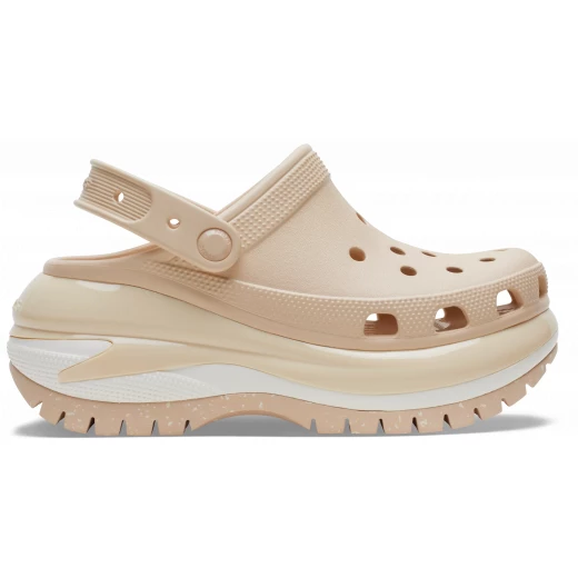 صنادل كروكس ميجا كراش النسائية بيج منصة مقاس 37 38 - كروكس - Image 18