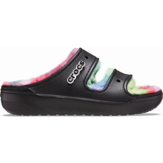 Cozzzy Women's Classic Spray Dye Sandals with Fuzzy Lining and Heightened Outsoles Multicolor Sizes 34 35 Personalizable with Jibbitz Charms - Crocs - Image 18