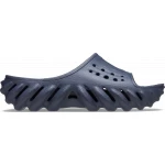 شبشب كروكس إيكو للجنسين كحلي مريح تصميم رياضي خفيف الوزن مصنوع من مادة كروسلايت مقاسات 34 35 مثالي للارتداء اليومي - كروكس