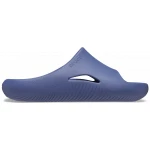Mellow Unisex Recovery Flip Flops Blue for Ultimate Comfort Size 46 47 Featuring LiteRide Foam Technology for Relaxed Wear and Support - Crocs