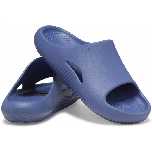 Mellow Unisex Recovery Flip Flops Blue for Ultimate Comfort Size 46 47 Featuring LiteRide Foam Technology for Relaxed Wear and Support - Crocs - Image 22