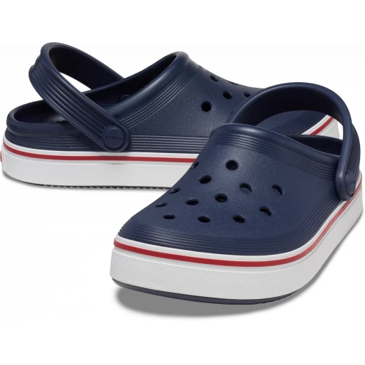 شبشب كروكس للأطفال الصغار أوف كورت كحلي 24 25 شباشب رياضية مريحة - كروكس - Image 12