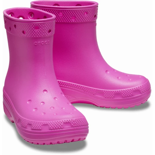 Crocs Kids Classic Boot Pink Waterproof Winter Boots for Children Sizes 29 30, Featuring Room for Jibbitz Charms on the Collar, Easy On and Off Design, All Weather Protection - Crocs - Image 15