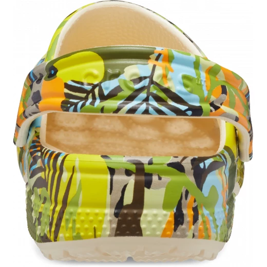 Crocs Kids Classic Far Out Clog Multicolor Safari Print 28 29 - Crocs - Image 5