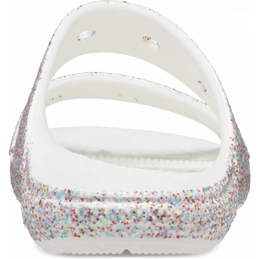 صنادل كروكس كلاسيك للأطفال مرصعة بالترتر متعددة الألوان مقاس 33 34 - كروكس - Image 21