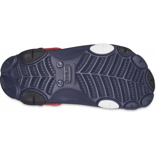 شبشب كروكس للأطفال سبايدر مان لجميع التضاريس أحمر مقاس 28 29 نعل متين حزام قابل للتعديل خفيف الوزن ومريح ومقاوم للماء - كروكس - Image 5