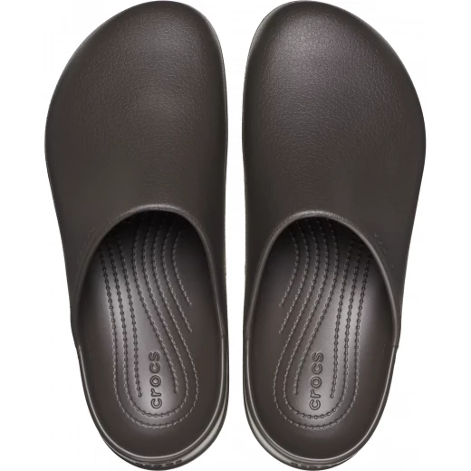 كروكس دي إل إن للجنسين بتصميم عصري شبيه بالجلد المريح للأحذية الكاجوال بني مقاس 36-37 - كروكس - Image 13