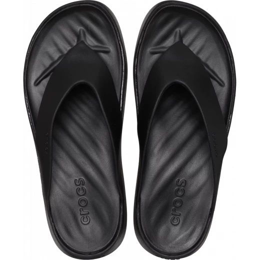 صنادل فليب فلوب للجنسين Getaway Platform من Crocs باللون الأسود بتقنية Free Feel لتوفير الراحة القصوى مقاس 46 47 مثالية لرحلاتك - كروكس - Image 11