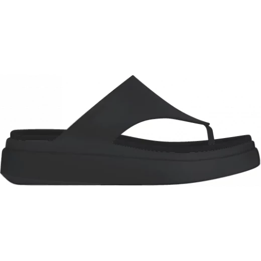 صنادل فليب فلوب للجنسين Getaway Platform من Crocs باللون الأسود بتقنية Free Feel لتوفير الراحة القصوى مقاس 46 47 مثالية لرحلاتك - كروكس - Image 14