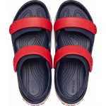 Crocs Kids Crocband Cruiser Sandal Navy 28 29 Adjustable Comfort - Crocs