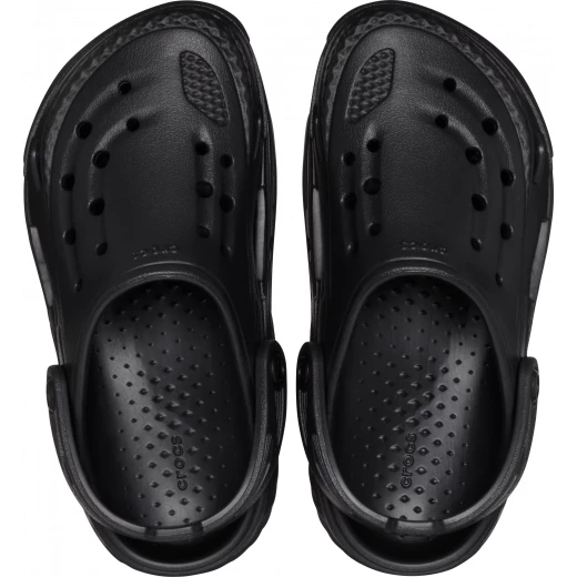 Crocs Kids Off Grid Clog Black Comfortable Slip On Clogs for Children Sizes 36 37 Lightweight and Durable Perfect for Everyday Wear and Outdoor Adventures - Crocs - Image 3
