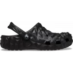 Crocs Unisex Classic Geometric Clog Black Comfort Shoes Sizes 43 44 Lightweight Iconic Design - Crocs