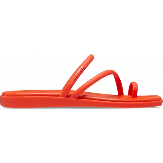 صنادل ميامي النسائية بحلقة عند الأصابع برتقالي 41 42 ملابس بحر صيفية - كروكس - Image 6