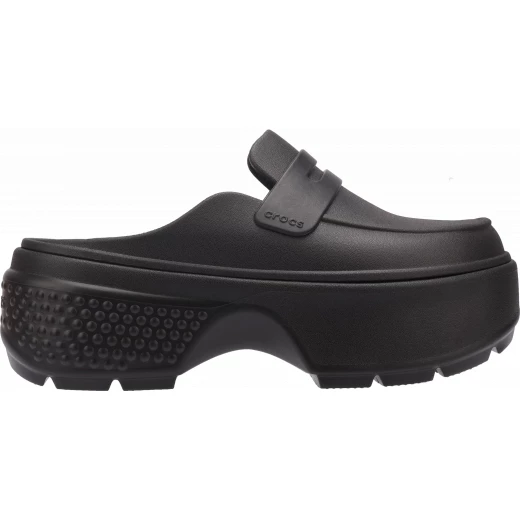حذاء لوفر نسائي من ستومب جلد أسود بنعل سميك سهل الارتداء مقاس 38 39 تصميم مريح وداعم أحذية أنيقة وجريئة مثالية للارتداء اليومي وإطلالات مميزة - Image 8