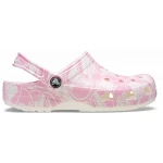 شبشب كروكس كلاسيك دوك بطبعة للأطفال وردي 30 31 خفيف الوزن مريح - كروكس