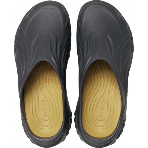 Crocs Unisex Echo Wave Clog Black Lightweight Comfort 39 40 Breathable Design Digitally Inspired Sculpting LiteRide Footbed Slip On Footwear - Image 4