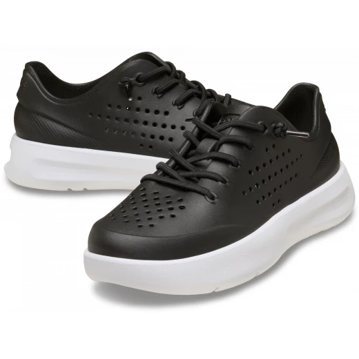 Women InMotion Pacer Sneaker with LiteRide and Free Feel Technology – Black Lace Up Running Shoes for Comfort and Support 34-35 Size - Crocs - Image 7