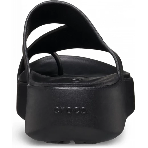 Crocs Women's Getaway Platform Toe Loop Sandal in Black, Sizes 36 37. Features Free Feel Technology for Seamless Comfort and a Stylish Design, Perfect for Getaways - Crocs - Image 5