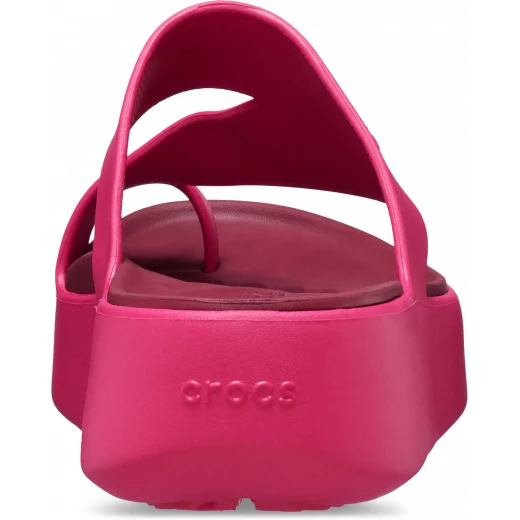 Crocs Women's Getaway Platform Toe Loop Sandals in Pink, Featuring Free Feel Technology for Unmatched Comfort and Flexibility, Sizes 41 42 - Crocs - Image 4