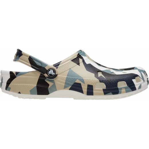 Crocs Unisex Classic Geo Camo Clog Lightweight Comfort Sandals Multicolor 39 40 - Crocs - Image 7
