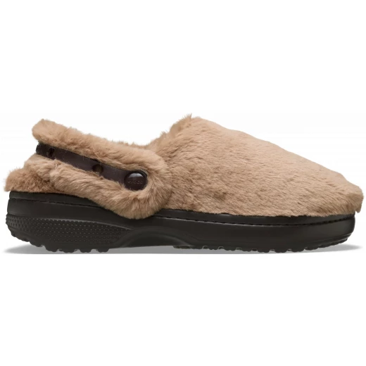 Unforgettable Unisex Classic Clog Beige Comfort Slip On Shoes Plush Lined Heel Strap 48 49 Zhibixing Compatible Simple Elegant Design Soft Touch Warm Cotton Lining Visual Enjoyment - Image 2