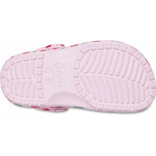 شبشب كروكس كلاسيكي للأطفال الصغار فواكه طازجة وردي 19 20 خفيف الوزن مريح - كروكس - Image 5