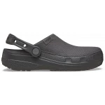 Crocs Unisex Classic Crafted Clog Black Comfortable Work Shoes 37 38 Featuring Thickened Toes Enhanced Arch Support and Nubbed Croslite Foam Footbeds for Massage Experience - Crocs