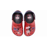 Crocs Kids' Spider Web Classic Clog Shoes Red 34-35 with Spider-Man Graphic Print and Customizable Jibbitz Charms for Superhero Style and All Day Cushy Comfort - Crocs