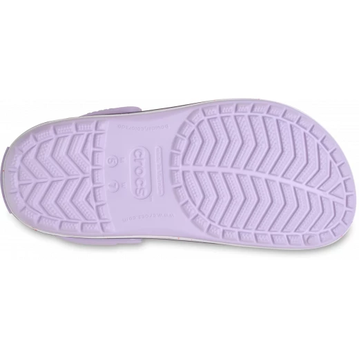 Crocs Unisex Crocband Speckled Band Clog Purple Size 34 35 Comfortable Lightweight Water Friendly Slip On Casual Shoes with Pivoting Heel Strap and Jibbitz Compatible Design - Crocs - Image 6