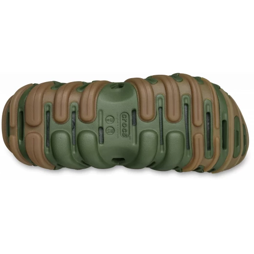 Crocs Unisex Echo Gum RO Clog Green 39-40 Lightweight Comfort Streetwear Inspired Rubber Outsole Design LiteRide Footbed Versatile Terrain 2024 Collection - Crocs - Image 4