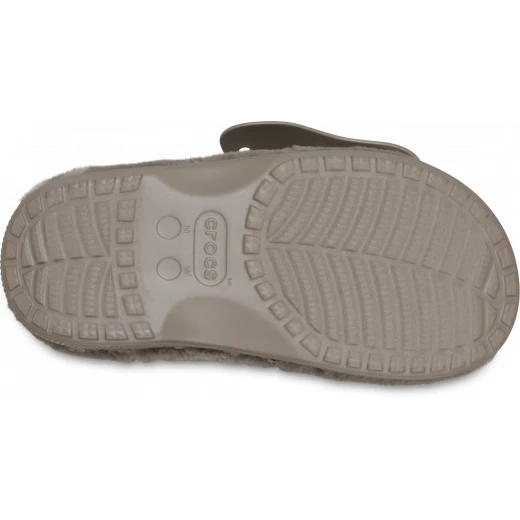 Classic Unfurgettable Slide Unisex Cozy Faux Fur Slippers with Adjustable Upper and Jibbitz Holes Beige Size 41 42 Perfect for Everyday Comfort and Style - Generic - Image 5