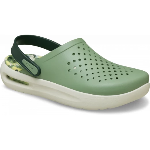 InMotion Unisex Marbled Clogs Moss Green Sporty Design Lightweight LiteRide Foam Footbed 39 40 Free Feel Technology Comfortable Clogs for Everyday Wear - Inmotion - Image 3