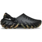 Crocs Unisex Echo Camo RO Clog Black 41 42 Comfort Streetwear - Crocs