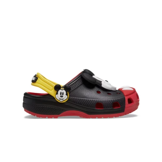 شبشب كروكس كلاسيك للأطفال بتصميم ميكي ماوس باللونين الأسود والأحمر مع تفاصيل وجه ميكي ماوس مقاسات 36 37 أحذية سهلة الارتداء مريحة للأطفال شبشب كروكس كلاسيك للأطفال بتصميم ميكي ماوس باللونين الأسود والأحمر مع تفاصيل وجه ميكي ماوس مقاسات 36 37 أحذية سهلة الارتداء مريحة للأطفال