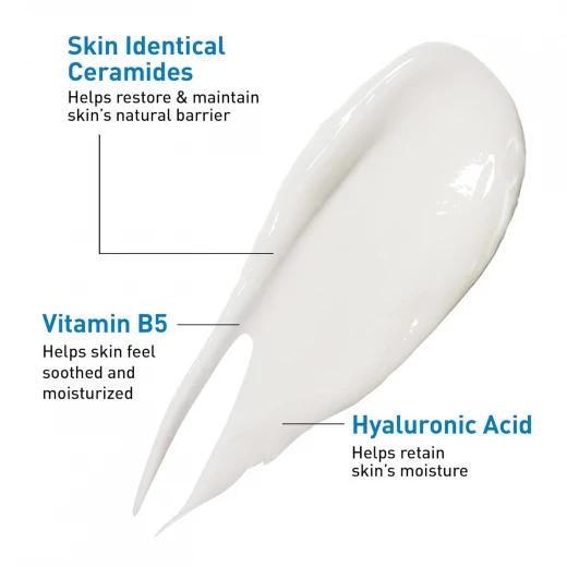 CeraVe Hydrating Hyaluronic Acid Face Serum with Vitamin B5, 1 Ounce, 30 ml - CeraVe - Image 4