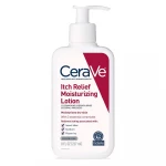 CeraVe Itch Relief Moisturizing Lotion 8 Ounce for Fast Itch Relief, Featuring Pramoxine Hydrochloride, Soothes Skin Irritations, Sunburn, and Bug Bites, Dermatologist Recommended 237 ml - CeraVe