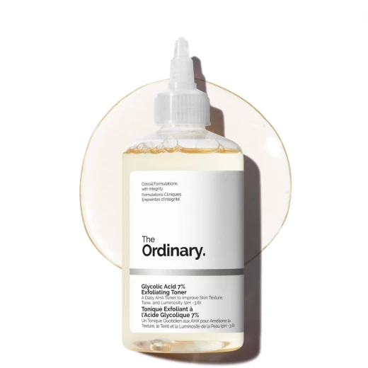 The Ordinary Glycolic Acid 7% Exfoliating Toner, Brightening, Smoothing, 8.11 Fl Oz The Ordinary Glycolic Acid 7% Exfoliating Toner, Brightening, Smoothing, 8.11 Fl Oz