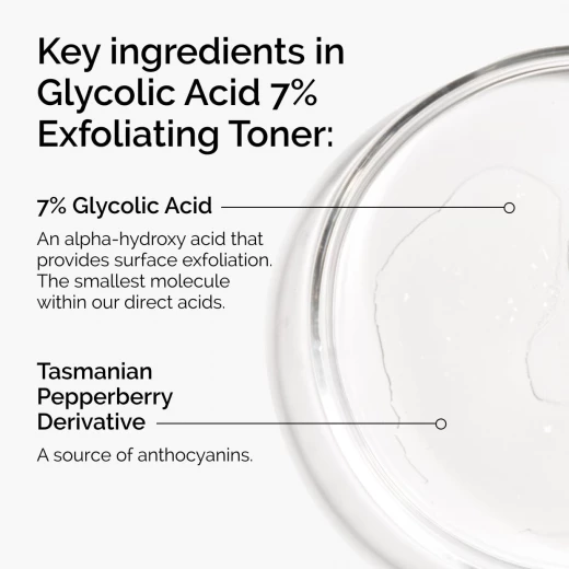 The Ordinary Glycolic Acid 7% Exfoliating Toner, Brightening, Smoothing, 8.11 Fl Oz - The Ordinary - Image 4