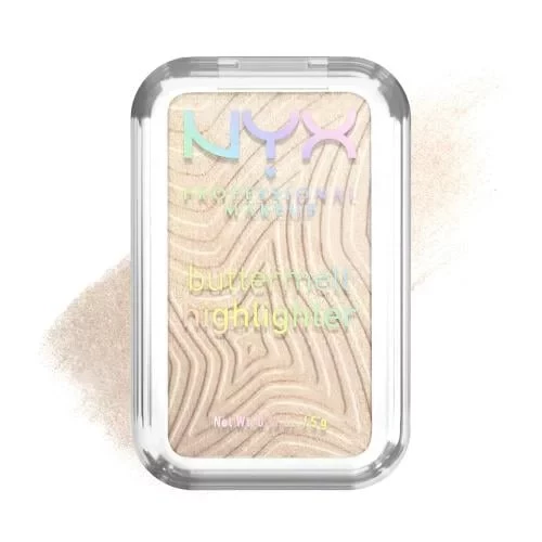 NYX Professional Makeup Bright And Butta Buttermelt Highlighter in Shade 05 for a Radiant Glow NYX Professional Makeup Bright And Butta Buttermelt Highlighter in Shade 05 for a Radiant Glow