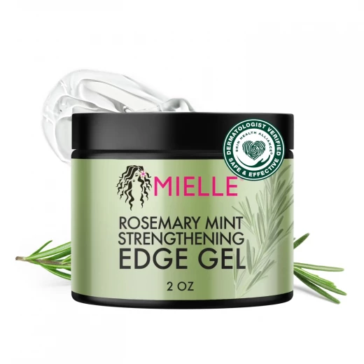 Mielle Organics Rosemary Mint Edge Control Gel, Strong Hold, 2 Fl Oz Mielle Organics Rosemary Mint Edge Control Gel, Strong Hold, 2 Fl Oz