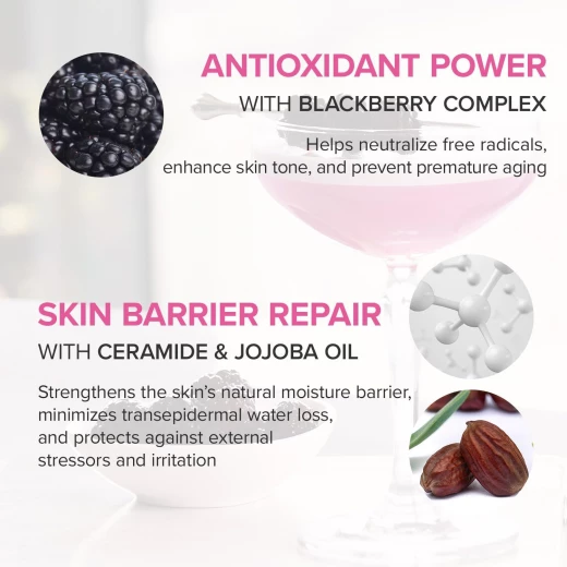 ماري آند مي، خلاصة كريم التوت الأسود النباتية، 140 مل، تونر مرطب للبشرة الجافة - ماري آند مي - Image 2