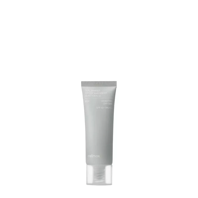 Celimax Dual Barrier Watery Sun Cream SPF50+ PA++++ 40ml Mineral Sunscreen for Sensitive Skin - Celimax