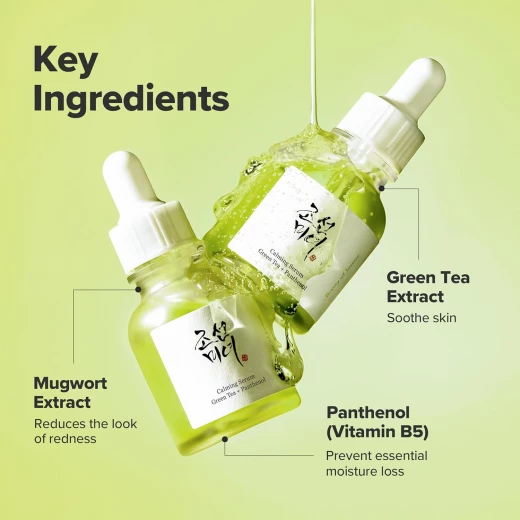 Beauty of Joseon Calming Serum Green Tea Panthenol Soothing Moisturizing 1 Fl Oz - Beauty of Joseon - Image 6
