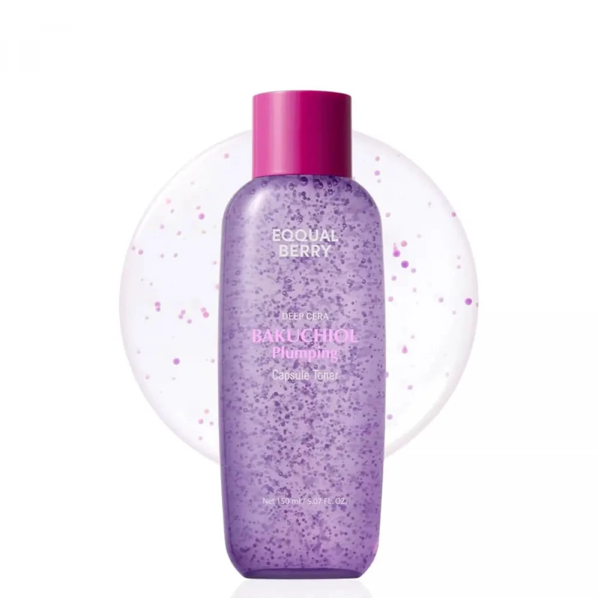 تونر EQQUALBERRY Deep Cera Bakuchiol Plumping Capsule - 150 مل